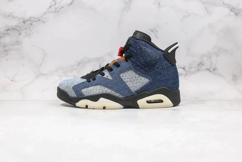 Tênis Nike Air Jordan 6 Retro Washed Denim