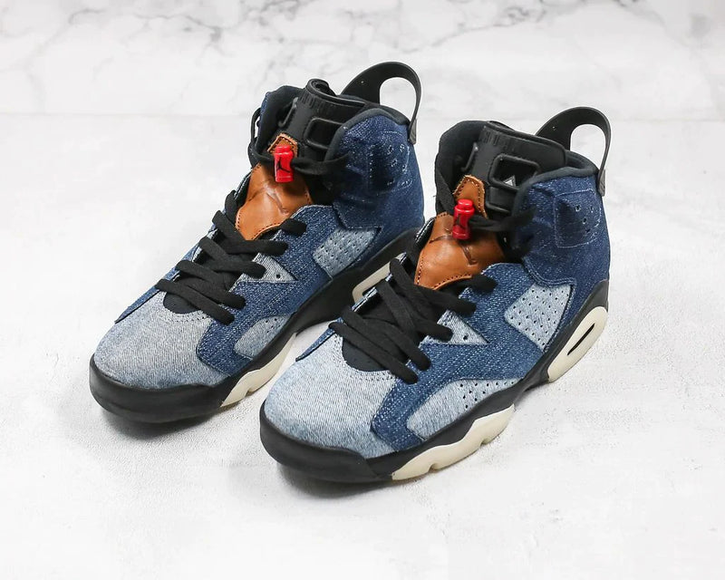 Tênis Nike Air Jordan 6 Retro Washed Denim