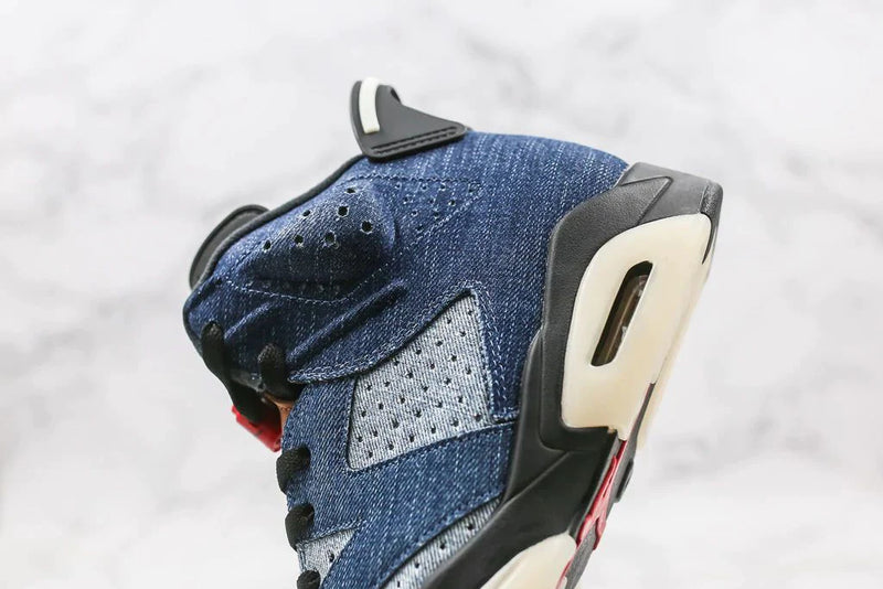 Tênis Nike Air Jordan 6 Retro Washed Denim