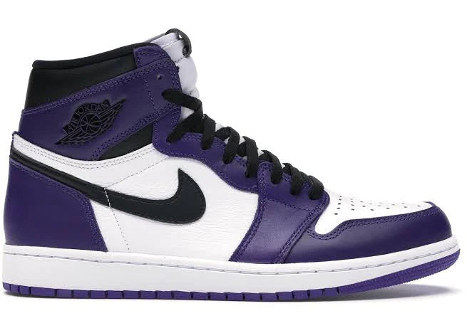 Tênis Nike Air Jordan 1 Retro High Court Purple White