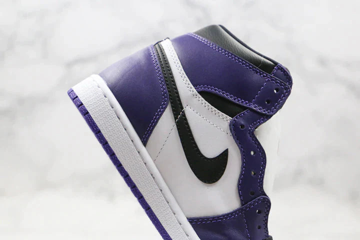 Tênis Nike Air Jordan 1 Retro High Court Purple White