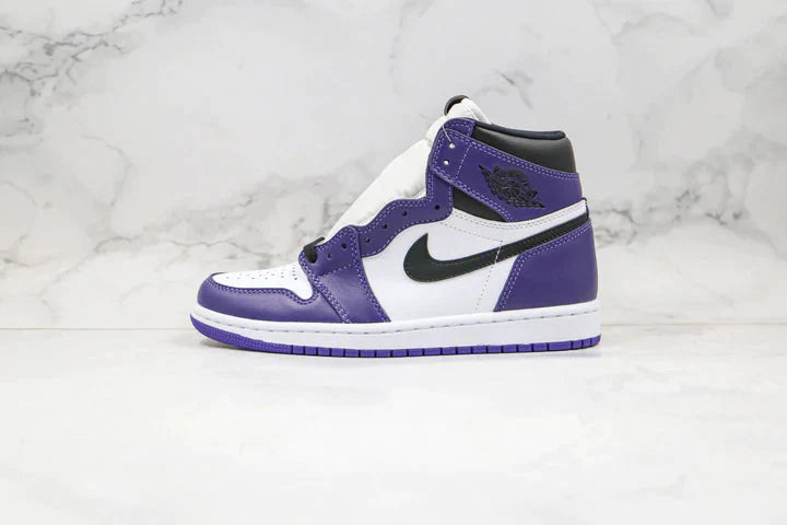 Tênis Nike Air Jordan 1 Retro High Court Purple White