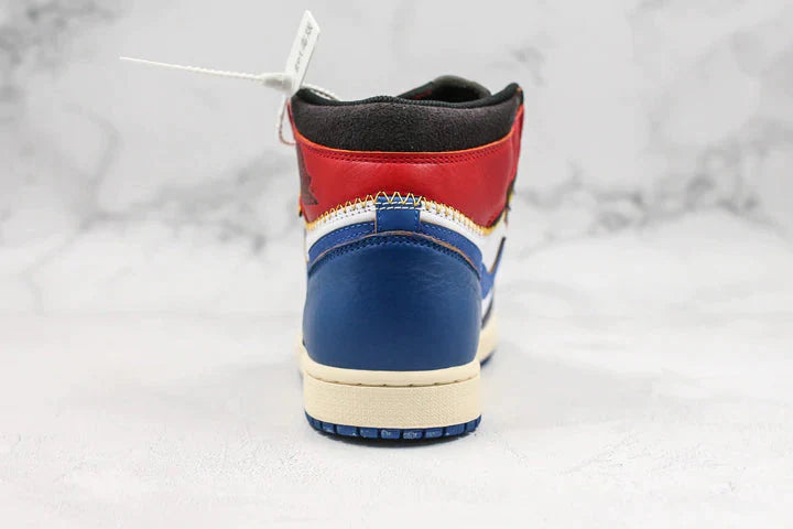 Tênis Nike Air Jordan 1 Retro High Union Los Angeles Blue Toe