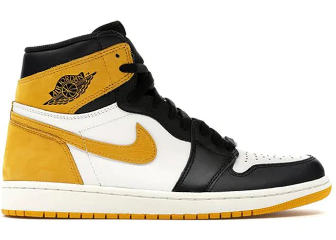 Tênis Nike Air Jordan 1 Retro High Yellow Ochre