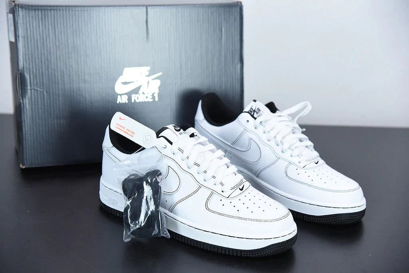 Tênis Nike Air Force 1 White Black