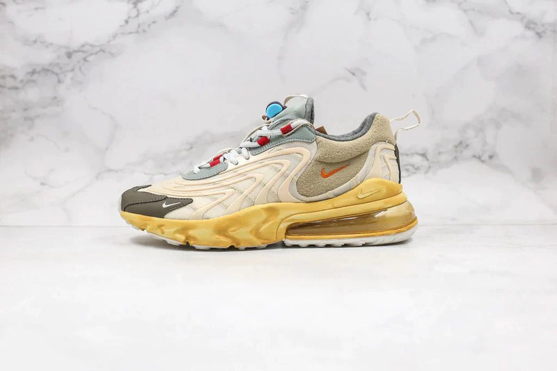 Tênis Nike Air Max 270 React Eng Travis Scott Cactus Trails