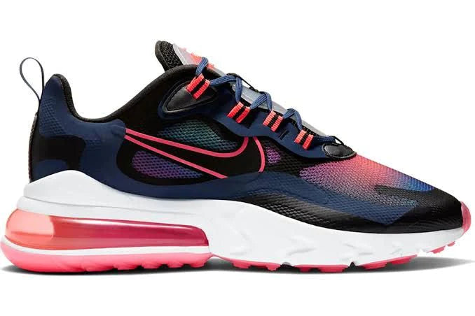 Tênis Nike Air Max 270 React Midnight Navy Hyper Pink