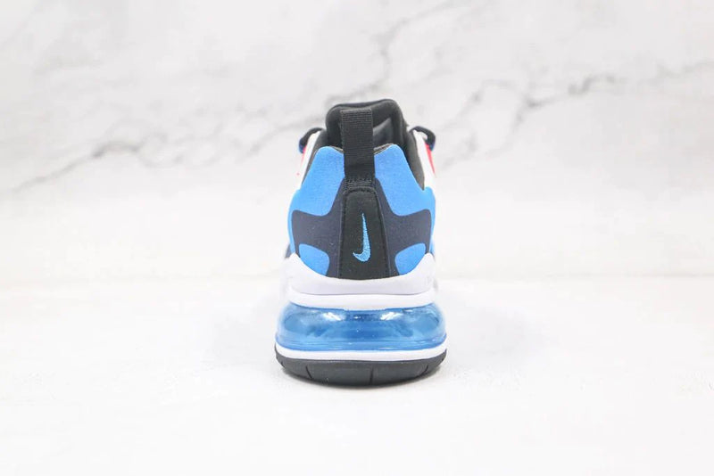 Tênis Nike Air Max 270 React Photo Blue University Red