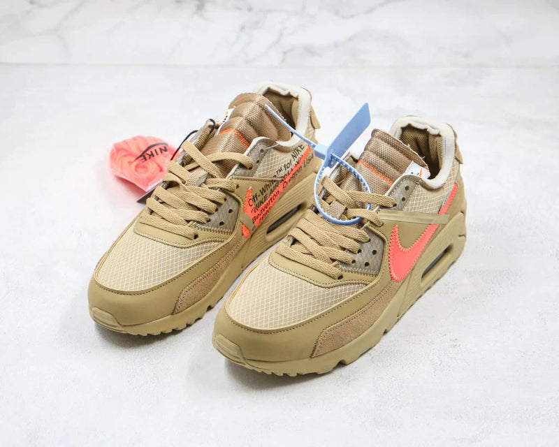 Tênis Nike Air Max 90 Off White Desert Oreo