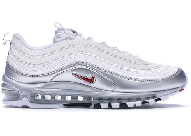 Tênis Nike Air Max 97 White Silver