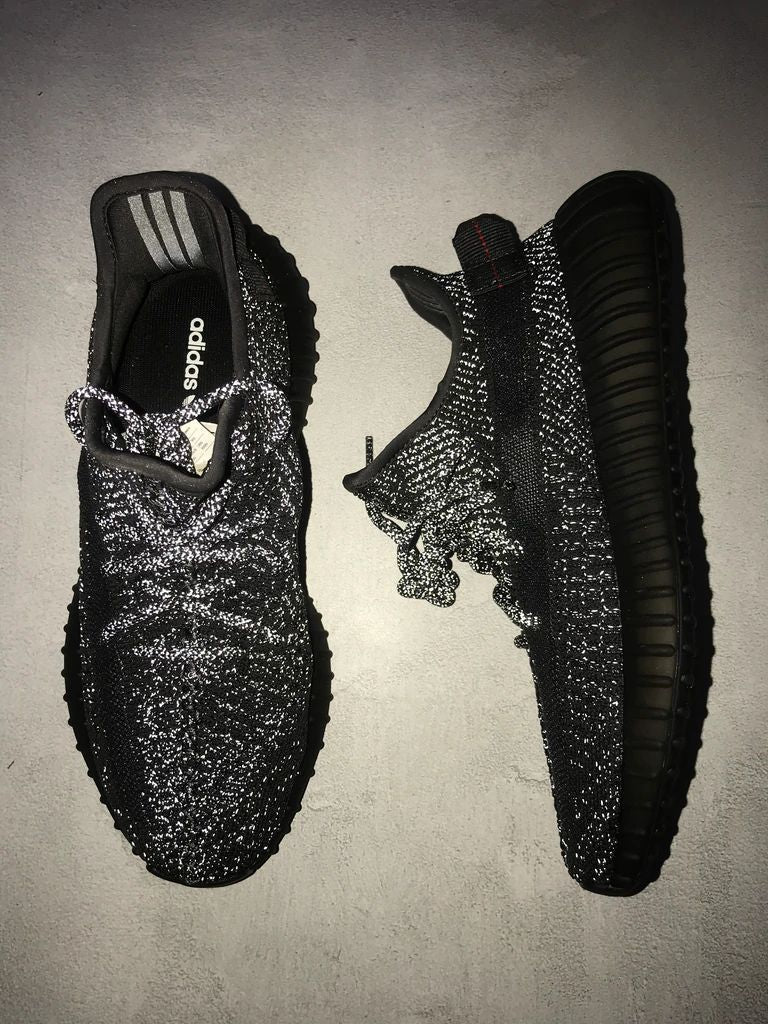 Tênis Adidas Yeezy Boost 350 V2 Static Black (reflective)