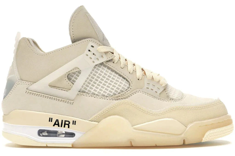 Tênis Nike Air Jordan 4 Retro Off-white Sail