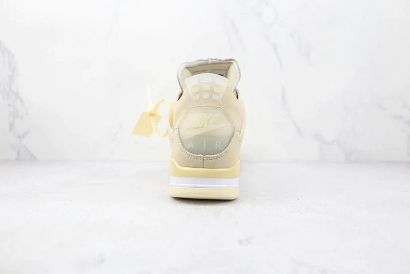 Tênis Nike Air Jordan 4 Retro Off-white Sail