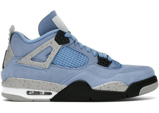 Tênis Nike Air Jordan 4 Retro University Blue