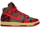 Tênis Nike Sb Dunk High Red Acid Wash