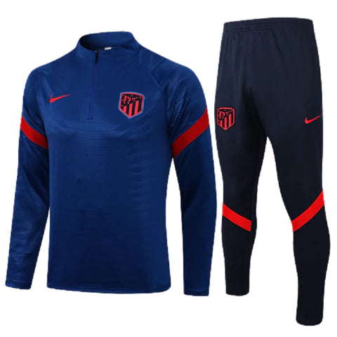 Conjunto Atlético de Madrid 21/22 Azul - Nike - Ziper