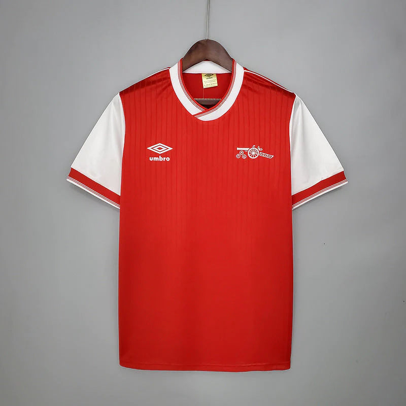 Camisa Arsenal Retrô 1983/1986 Vermelha e Branca - Umbro