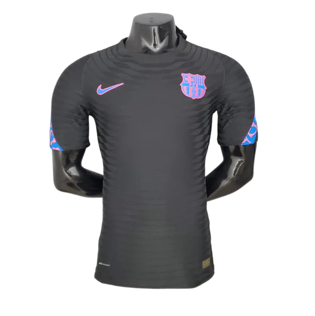 Camisa Barcelona Treino 21/22 - Preta - Nike - Masculino Jogador