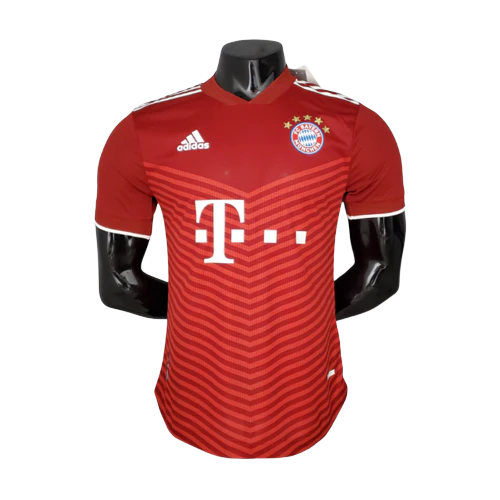 Camisa Bayern de Munique I 21/22 - Vermelha - Adidas - Masculino Jogador