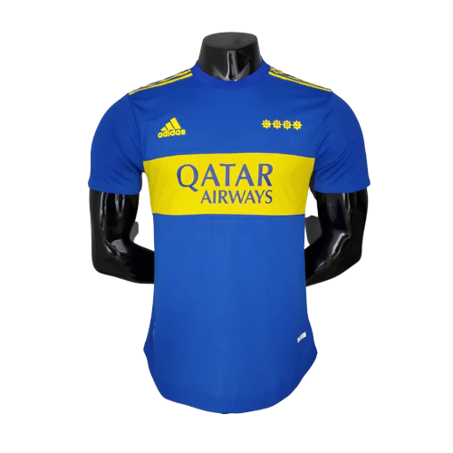 Camisa Boca Juniors I 21/22 - Azul e Amarela - Adidas - Masculino Jogador