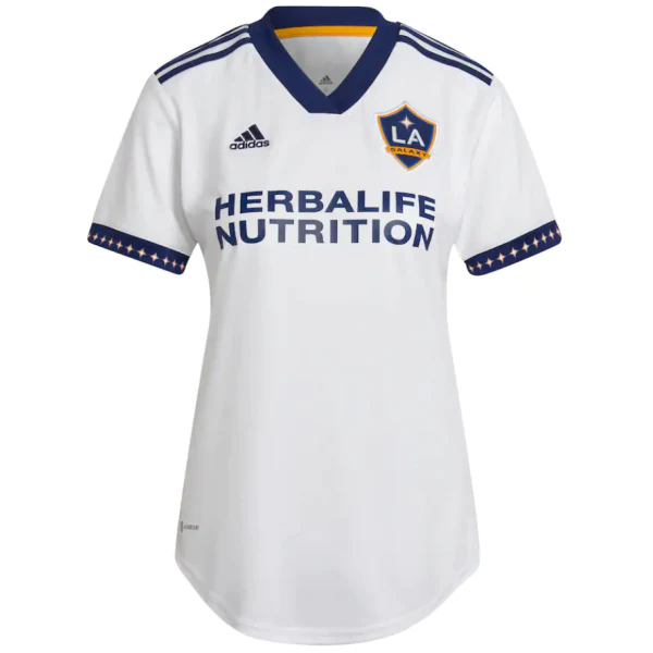 Camisa Feminina LA Galaxy 22/23 Adidas - Branco