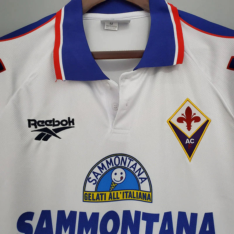 Camisa Fiorentina Retrô 1995/1996 Branca - Reebok