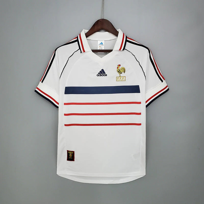 Camisa França Retrô 1998 Branca - Adidas