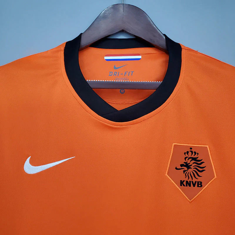 Camisa Holanda Retrô 2010 Laranja - Nike