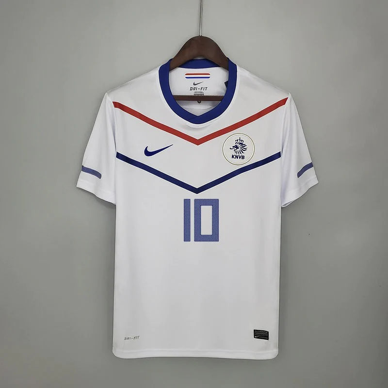 Camisa Holanda Retrô 2012 Branca - Nike