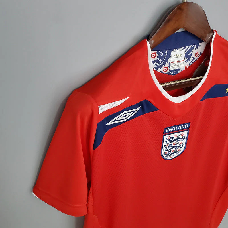 Camisa Inglaterra Retrô 2008/2009 Vermelha - Umbro