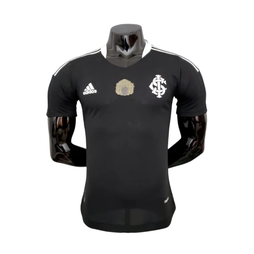 Camisa Internacional Consciência Negra 2122 - Preta - Adidas - Masculino Jogador