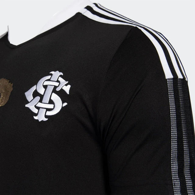 Camisa Internacional Consciência Negra 21/22 Adidas - Preto