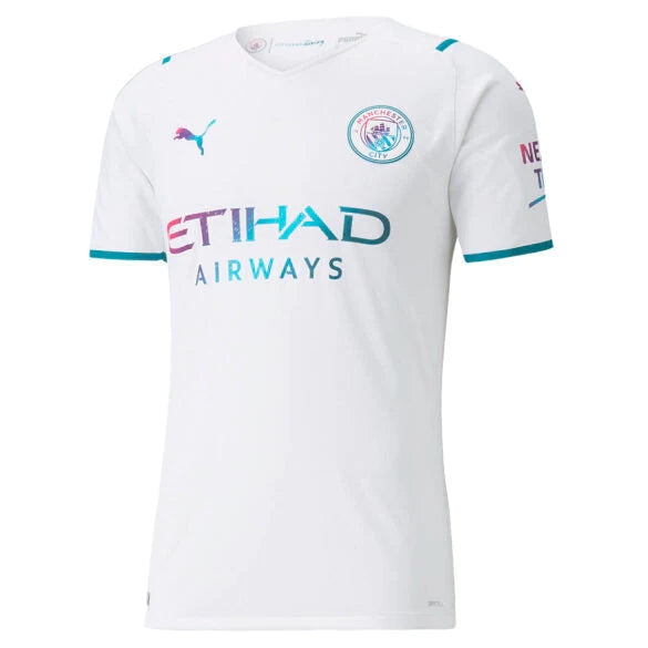 Camisa Manchester City II 21/22 Puma - Branco