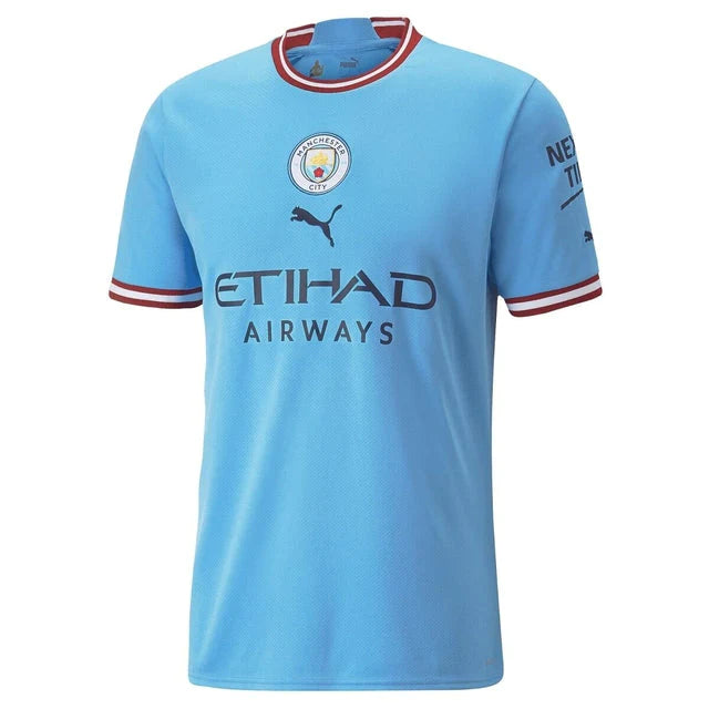 Camisa Manchester City I 22/23 Puma - Azul