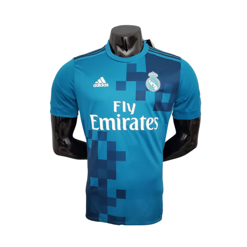 Camisa Real Madrid III 17/18 - Azul - Adidas- Masculino Jogador