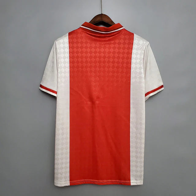 Camisa Ajax Retrô 1990-1992 Vermelha e Branca - Umbro