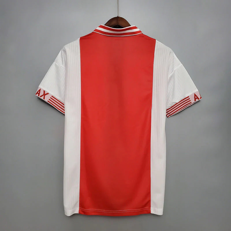 Camisa Ajax Retrô 1997/1998 Vermelha e Branca - Umbro