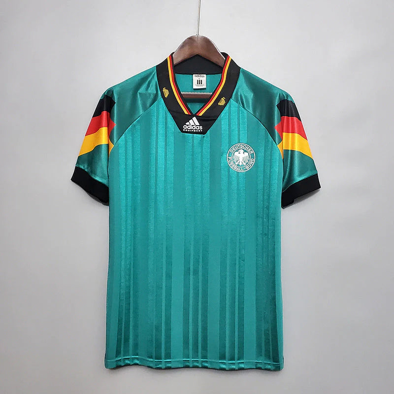 Camisa Seleção Alemanha Retrô 1992 Verde - Adidas