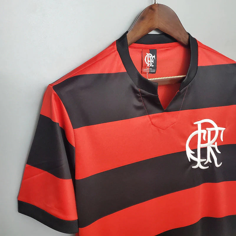 Camisa Flamengo Retrô 1978/1979 Vermelha e Preta