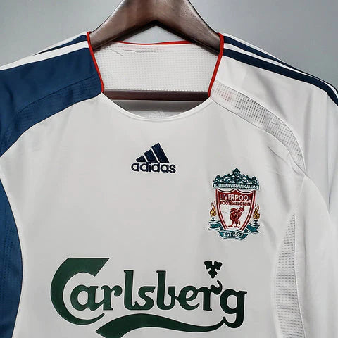 Camisa Liverpool Retrô 2006/2007 Branca - Adidas