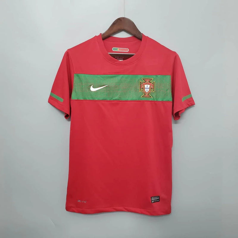 Camisa Portugal Retrô 2010 Vermelha e Verde - Nike