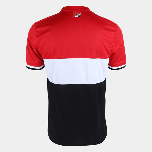 Camisa São Paulo III 21/22 Adidas - Vermelho, Preto e Branco