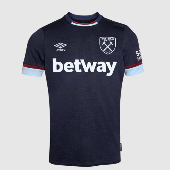 Camisa West Ham United III 21/22 Umbro - Azul