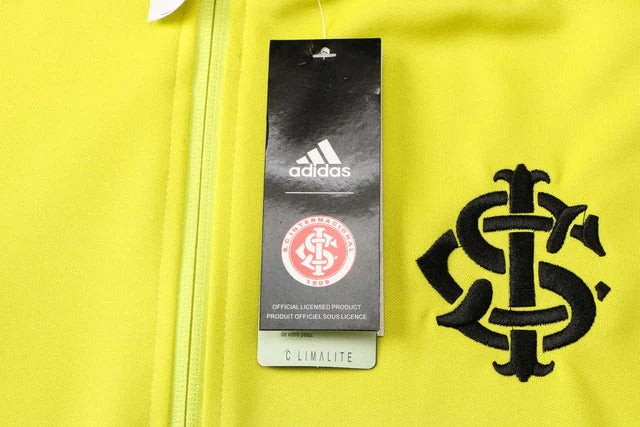 Conjunto Internacional 21/22 Amarelo e Preto - Adidas - Com Fecho