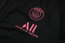 Conjunto PSG 2122 Preta e Rosa - Nike - Com Fecho