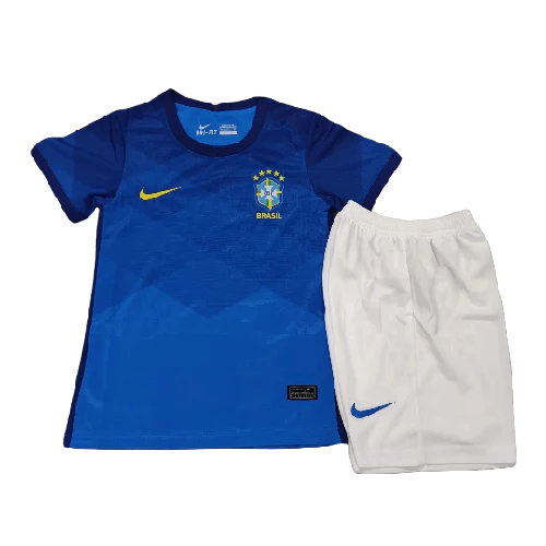 Kit Infantil Brasil 2021 Nike - Azul