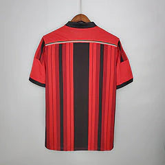 Camisa Milan Retrô 2014/2015 Vermelha e Preta - Adidas